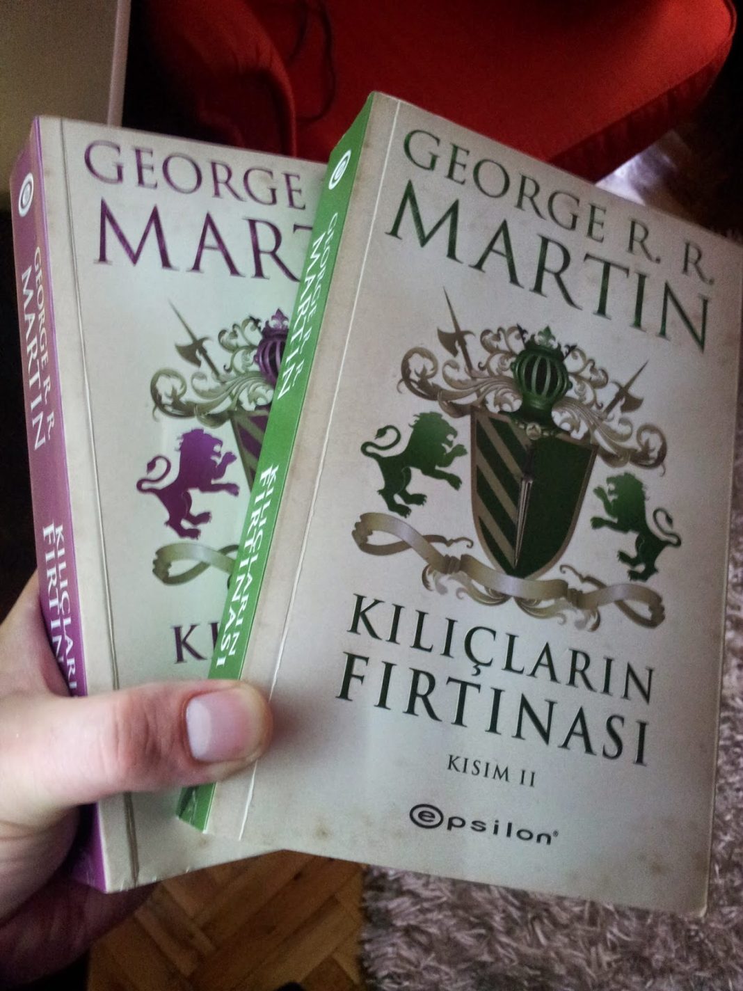 Satranç Tahtasında Şah’lar Yıkılırken: Kılıçların Fırtınası – George R.R. Martin (Buz ve Ateşin Şarkısı Serisi 3. Kitap)