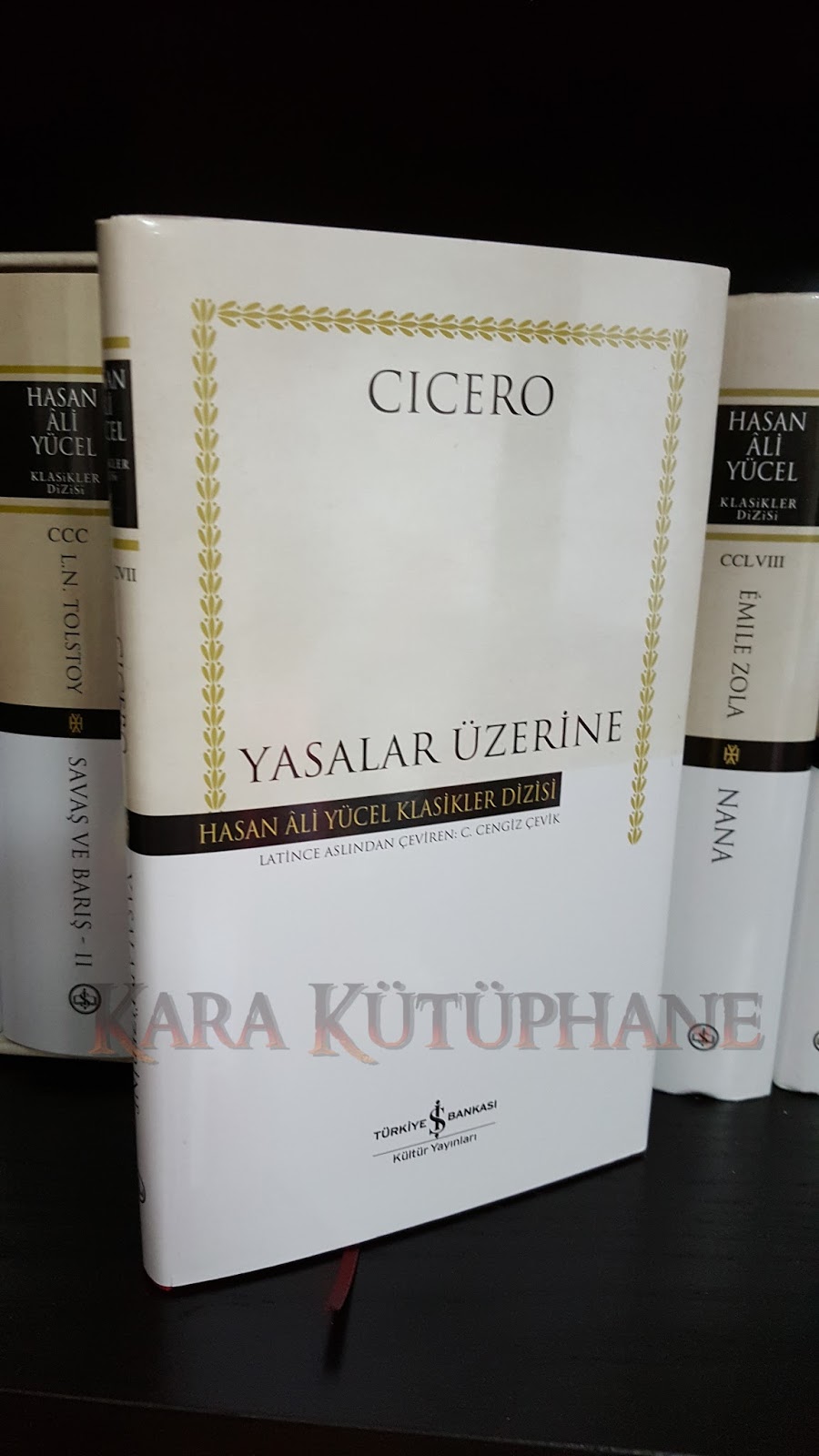 Bireyin Tasavvurunun Ötesinde: Yasalar Üzerine – Cicero